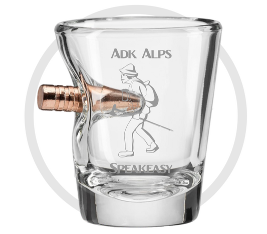 Adk Alps Speakeasy Shot Glass - 2oz