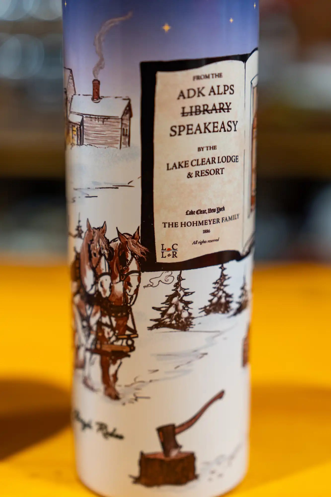 1920s Speakeasy & Lantern-lit Sleigh Ride 20oz Tumbler